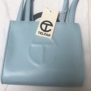 Telfar Small Pool Blue Shopping Bag